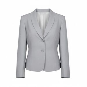 Le Suit Light Gray Women's Blazer SIZE 12